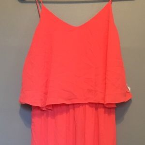 BEAUTIFUL PINK MOSSIMO FLOWY DRESS~EVENING GOWN